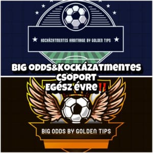 Big Odds&Kockázatmentes csoport-Egész évre‼️-Pénzvisszafizetési garancia!